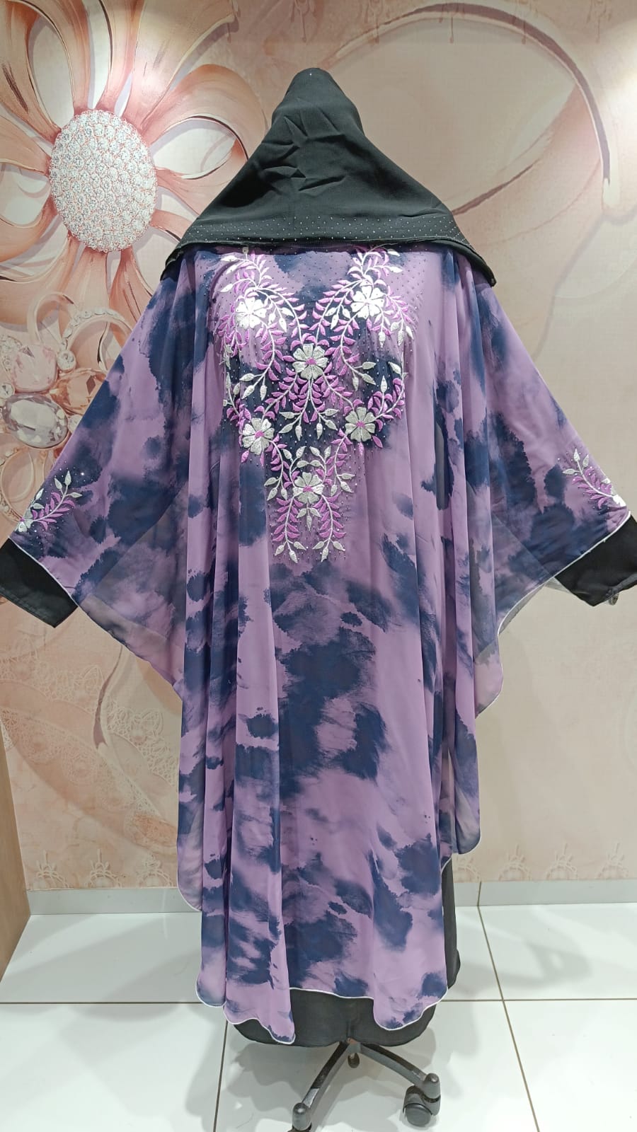 Nida Georgette 09 Casual Wear Wholesale Abaya

